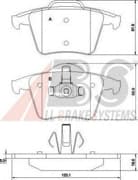 OEM Brake Pads/ABS 37343