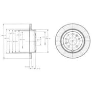 OEM BRAKE DISC (DOUBLE PACK) BG4336