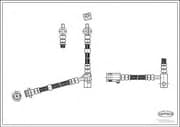 OEM HOSE ASSY, WINDSHIELD WASHER 19033544