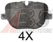 OEM Brake Pads/ABS 37802