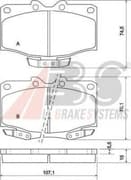 OEM Brake Pads/ABS 36887