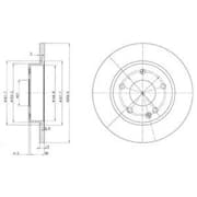 OEM BRAKE DISC (DOUBLE PACK) BG3394