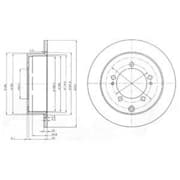 OEM BRAKE DISC (DOUBLE PACK) BG4037