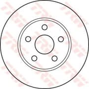 OEM BRAKE ROTOR DF4877