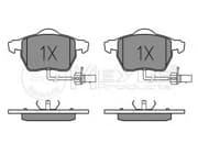 OEM BRAKE PAD SET-DISC BRAKE FRONT 0252301820W