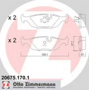 OEM PAD KIT, DISC BRAKE 206751701