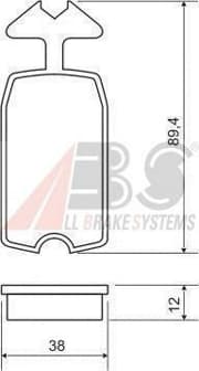 OEM Brake Pads/ABS 36046