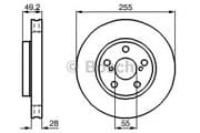 OEM BREMSSCHEIBE 0986478858