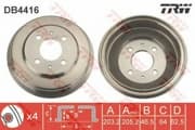 OEM BRAKE DRUM DB4416