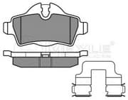 OEM BRAKE PAD SET/MINI-COOP/R58 0252428917