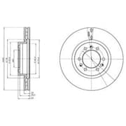 OEM BRAKE DISC (DOUBLE PACK) BG4339