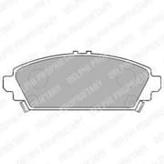 OEM BRAKE PAD AXLE SET LP1526