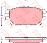 OEM PAD KIT, DISC BRAKE GDB3414