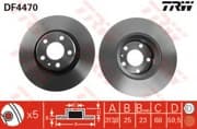 OEM DISC BRAKE ROTOR DF4470