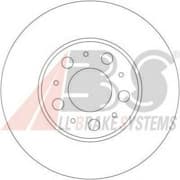 OEM Brake Discs/ABS 17404