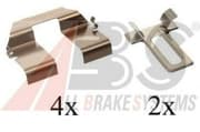 OEM SPRING SET, DISC BRAKE 1233Q