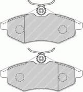 OEM PAD KIT, DISC BRAKE FDB1542