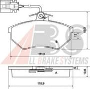 OEM Brake Pads/ABS 36811