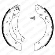 OEM BRAKE SHOE AXLE SET LS1716