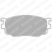 OEM BRAKE PAD AXLE SET LP1527