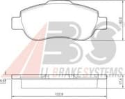 OEM Brake Pads/ABS 37439