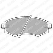 OEM BRAKE PAD AXLE SET LP606