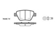 OEM BRAKE PAD 142000