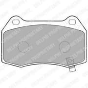 OEM BRAKE PAD AXLE SET LP1838