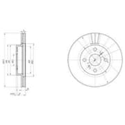 OEM BRAKE DISC (DOUBLE PACK) BG3520