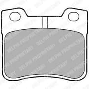 OEM BRAKE PAD AXLE SET LP1051