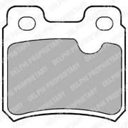 OEM BRAKE PAD AXLE SET LP586