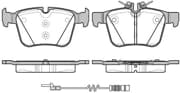 OEM Rear Brake Pad 151620