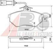 OEM PAD KIT, DISC BRAKE 36791