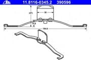 OEM CLAMP, METAL 11811603452