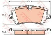 OEM PAD KIT, DISC BRAKE GDB2029