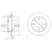 OEM BRAKE DISC (DOUBLE PACK) BG3561