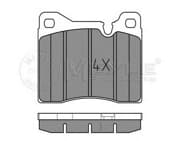 OEM DISC BRAKE PAD SET 0252043715