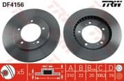 OEM BRAKE ROTOR DF4156