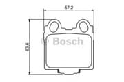 OEM DISC BRAKE PAD 0986494231