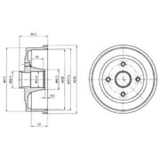 OEM BRAKE DRUM BF472