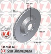 OEM DISC BRAKE ROTOR 100331920