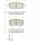 OEM PAD KIT, DISC BRAKE 4605A479