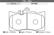 OEM BRAKE PAD AFP456