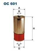 OEM OIL FILTER - OC 601 (FILTRON) OC601