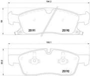 OEM PAD KIT, DISC BRAKE P37017