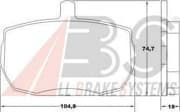 OEM Brake Pads/ABS 36124