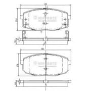 OEM BRAKE PADS FRONT J3600319