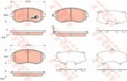 OEM PAD KIT, DISC BRAKE GDB3371