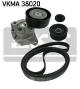 OEM BELT WITH PULLEY KIT VKMA38020