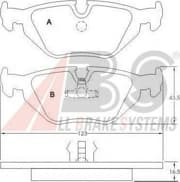 OEM PAD KIT, DISC BRAKE 36824